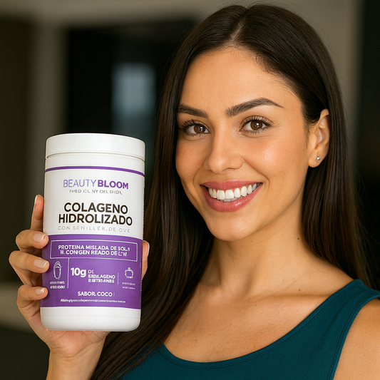 PAGA 1 LLEVA 2: COLÁGENO HIDROLIZADO CON RESVERATROL BEAUTY BLOOM - FRASCO POR 600 GRAMOS